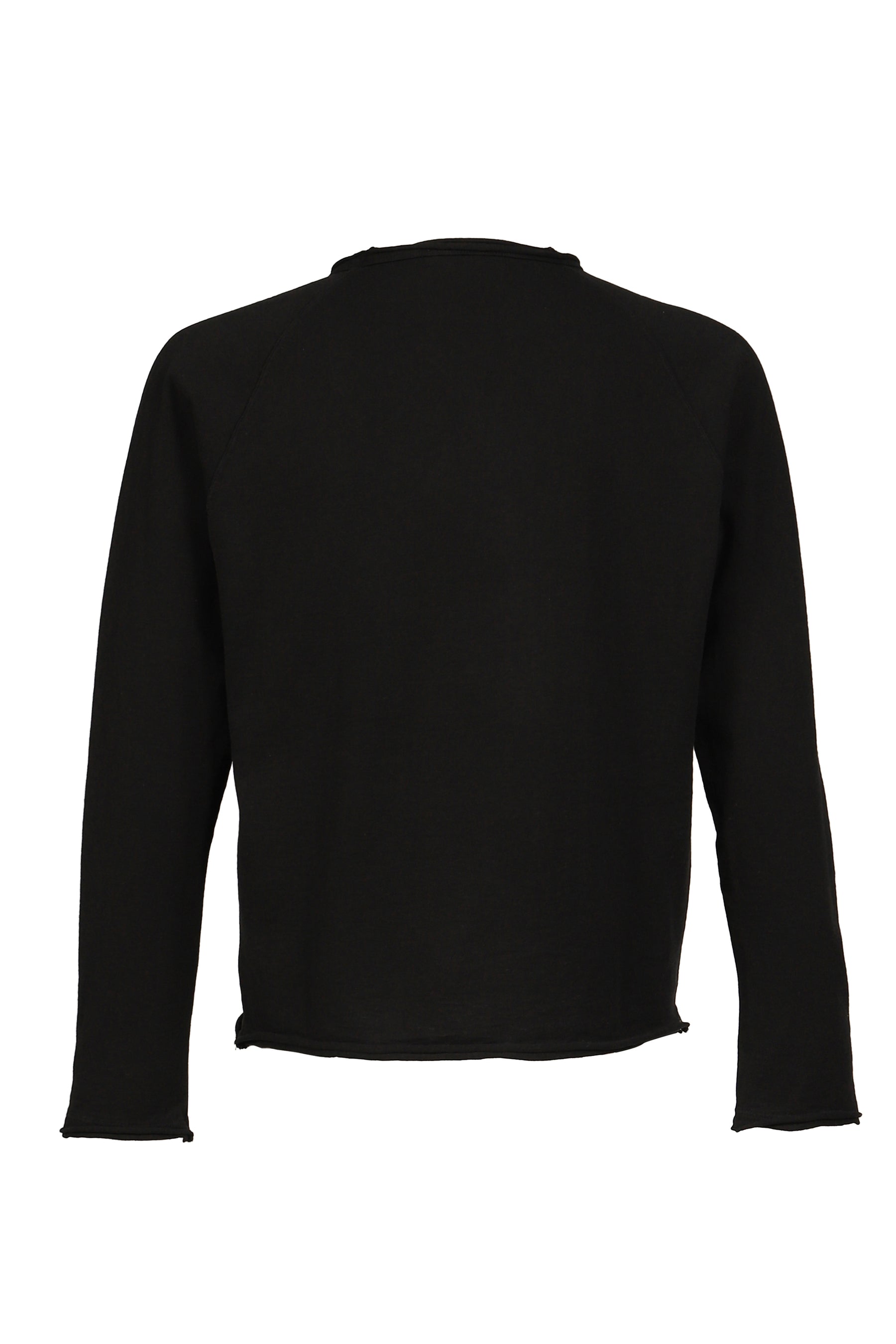 STAR 34 FITTED L/S T-SHIRT / BLK