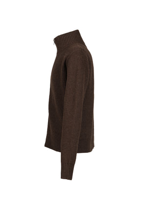 SHRUNK FULL ZIP DRAINED / BISTRE