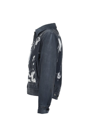 INITIATION INTO NOTHINGNESS MECHANICS JACKET / NVY