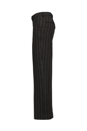 JACOB STRAIGHT LEG TROUSERS / BRW STRIPE