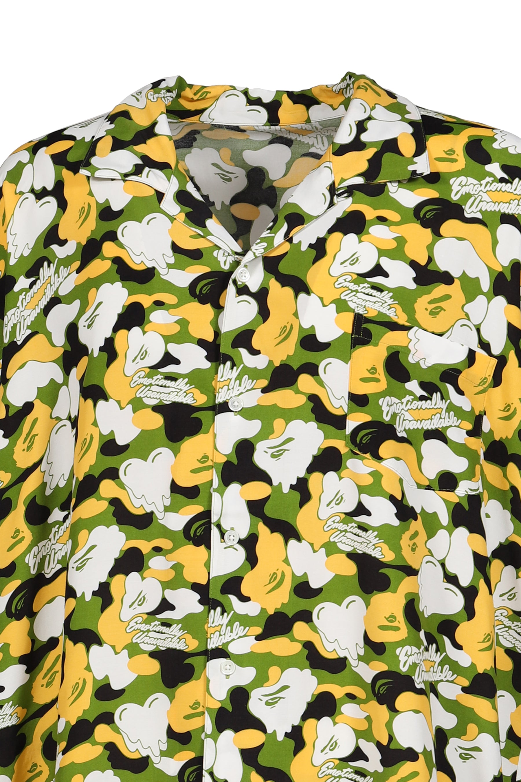 EU APE ALOHA SHIRT / GRN