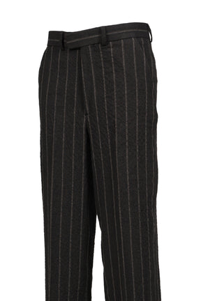 JACOB STRAIGHT LEG TROUSERS / BRW STRIPE