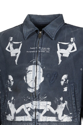 INITIATION INTO NOTHINGNESS MECHANICS JACKET / NVY