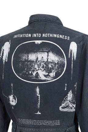 INITIATION INTO NOTHINGNESS MECHANICS JACKET / NVY