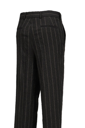 JACOB STRAIGHT LEG TROUSERS / BRW STRIPE