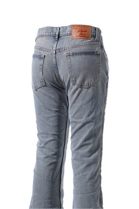 HOOK AND EYE SLIM JEANS / PNK