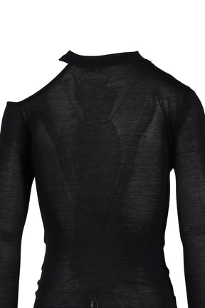 GATHER CUTSEWN / BLACK