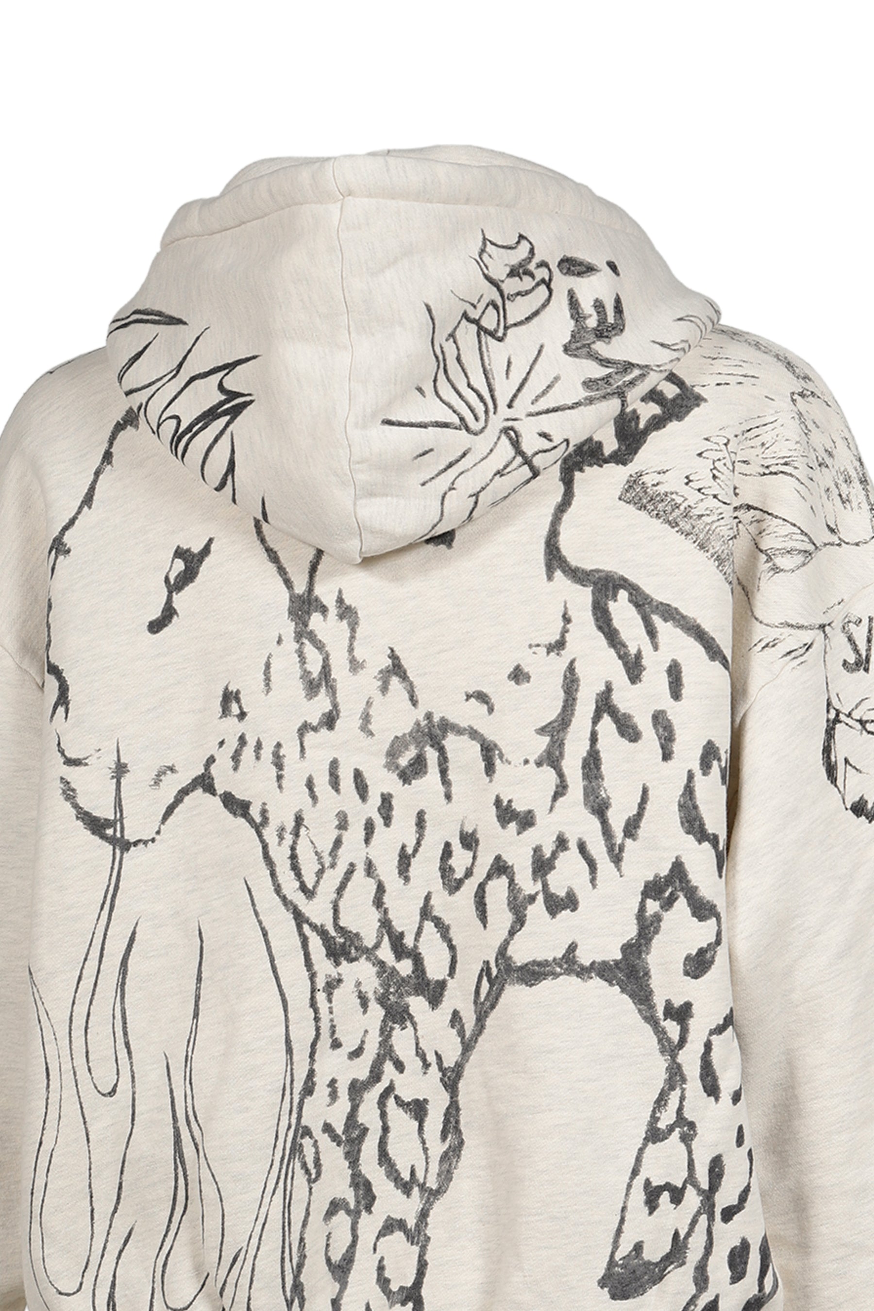 GRAFFITI ZIP-UP / GRY