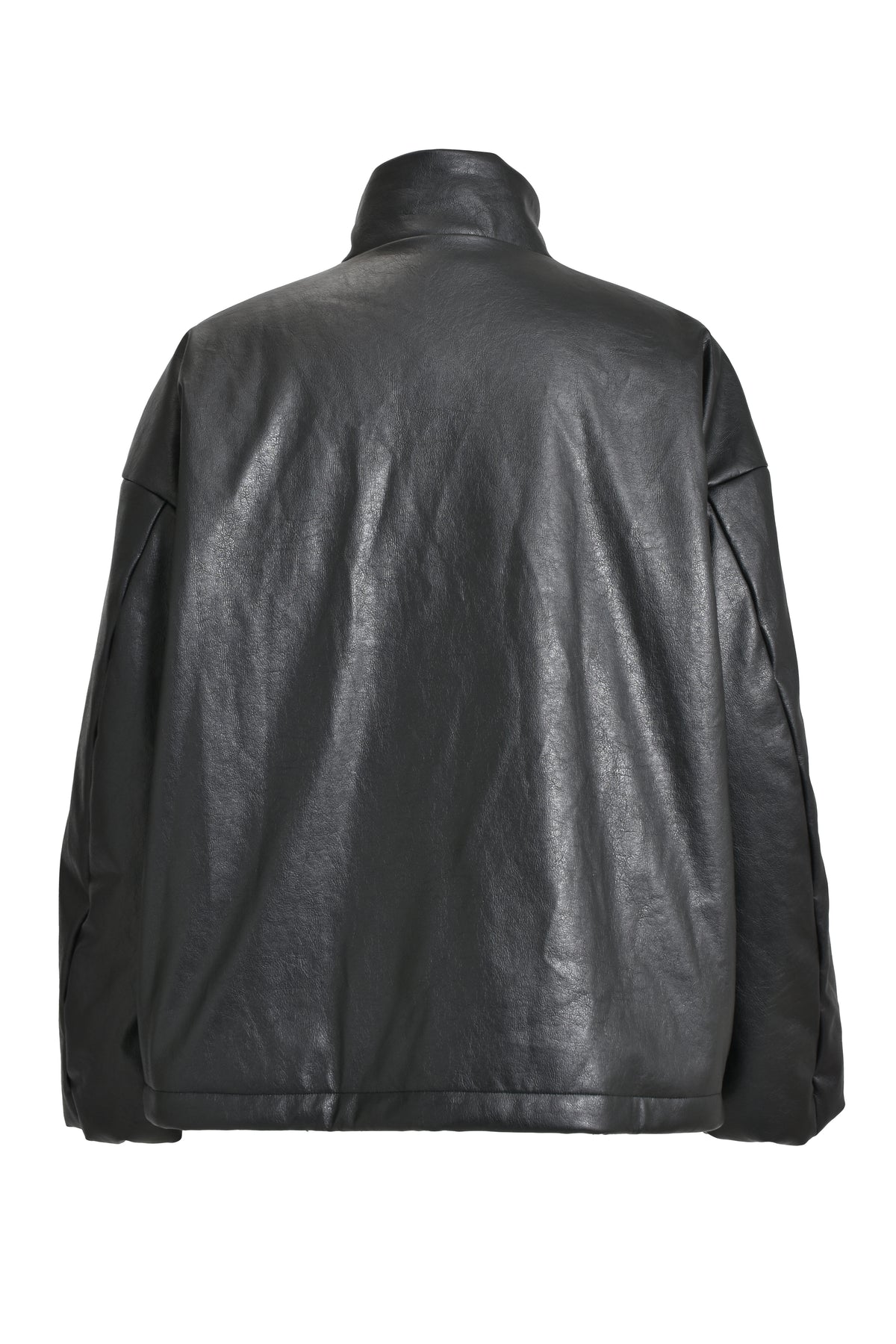 STAND COLLAR BLOUSON / BLK