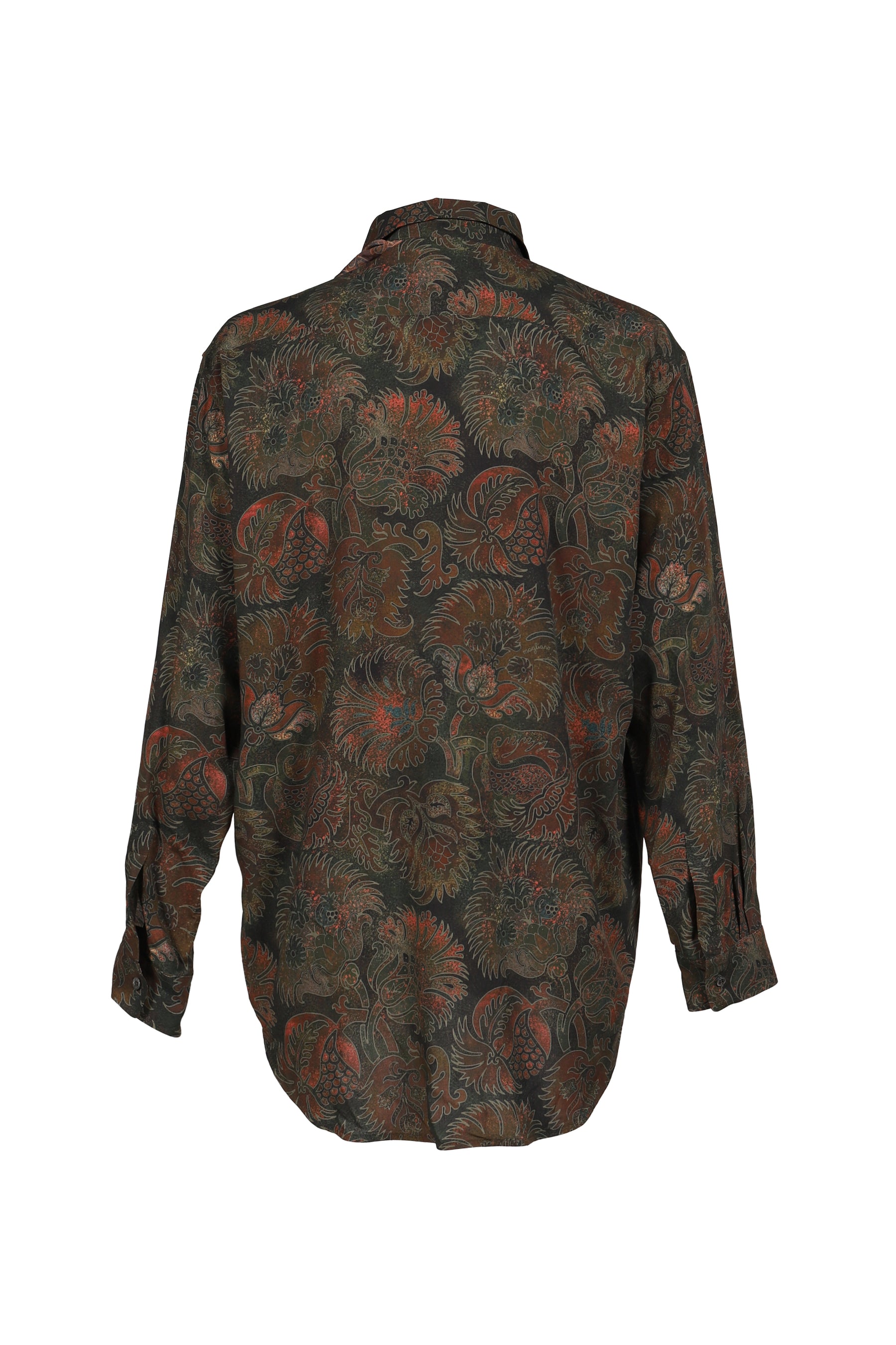 LIQUID PENNA LONG SLEEVE / POMENGRADE GREEN