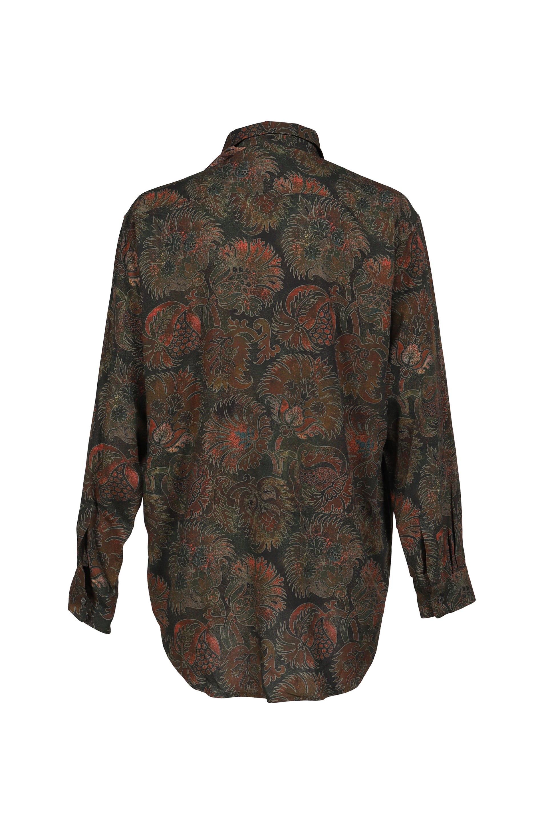 LIQUID PENNA LONG SLEEVE / POMENGRADE GREEN