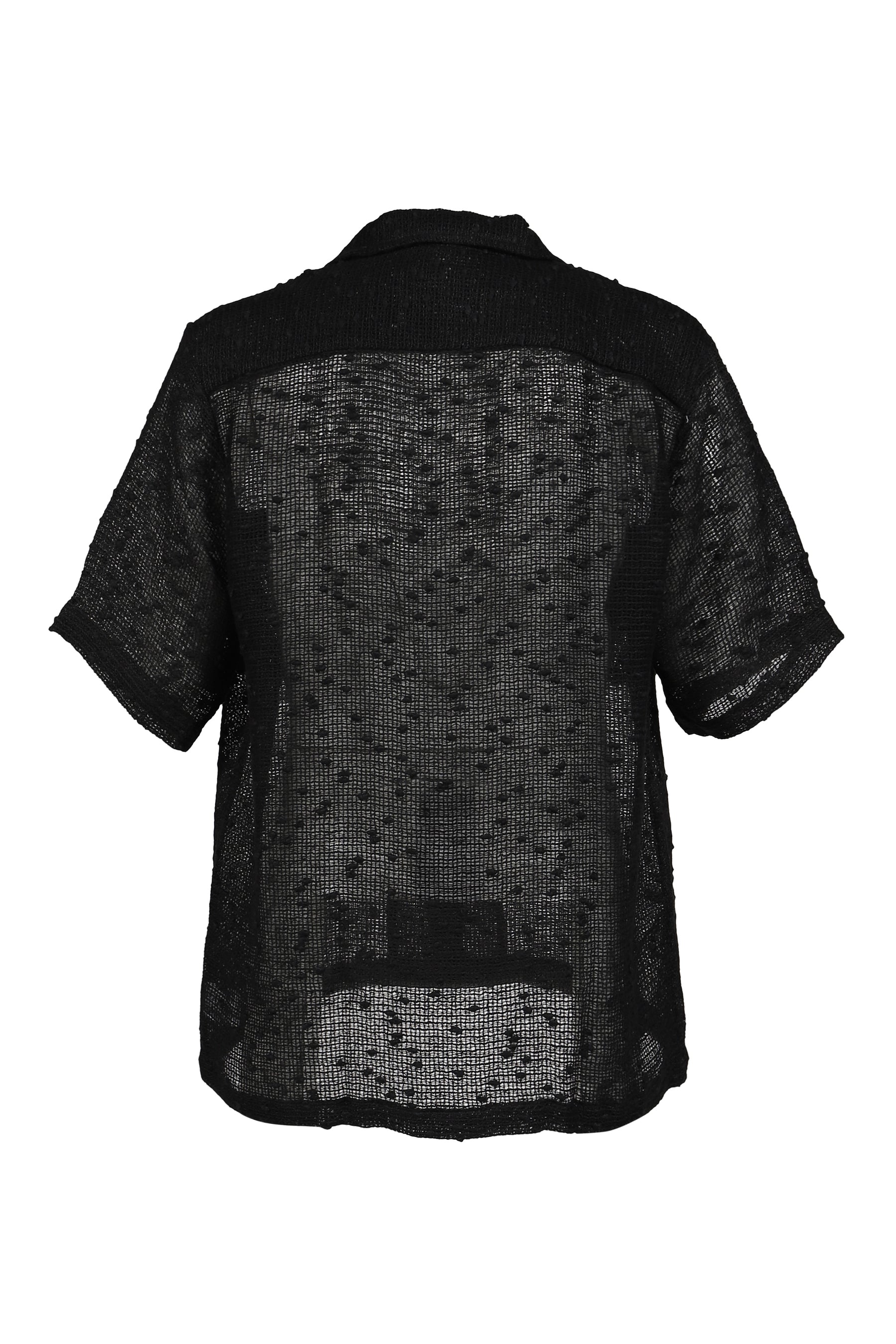 DEXTER SHIRT / BLK MESH