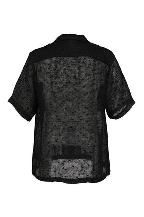 DEXTER SHIRT / BLK MESH