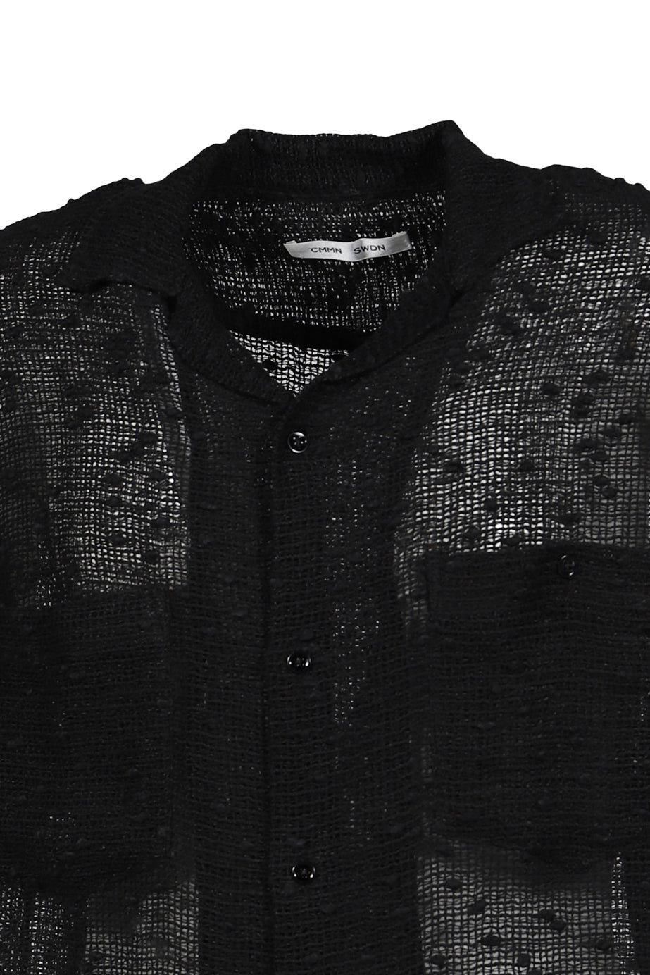 DEXTER SHIRT / BLK MESH