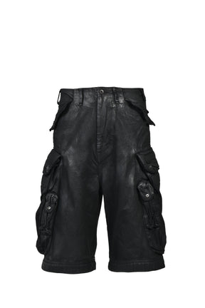 12oz DENIM GASMASK WIDE TROUSER (20TH EXCLUSIVE) / BLK