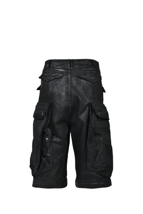 12oz DENIM GASMASK WIDE TROUSER (20TH EXCLUSIVE) / BLK