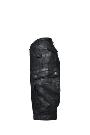 12oz DENIM GASMASK WIDE TROUSER (20TH EXCLUSIVE) / BLK
