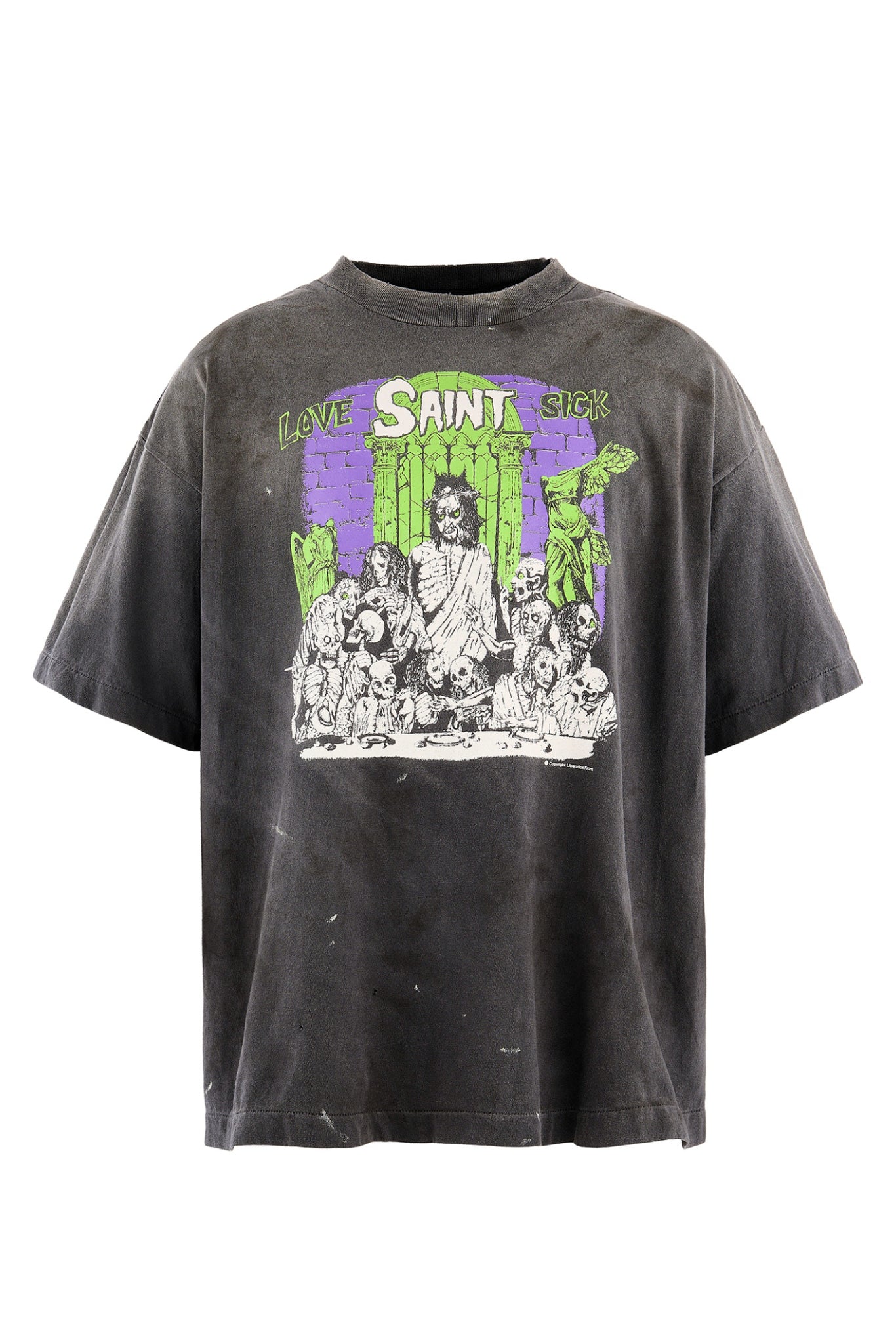 SS T-SHIRT/LOVE SICK / BLK