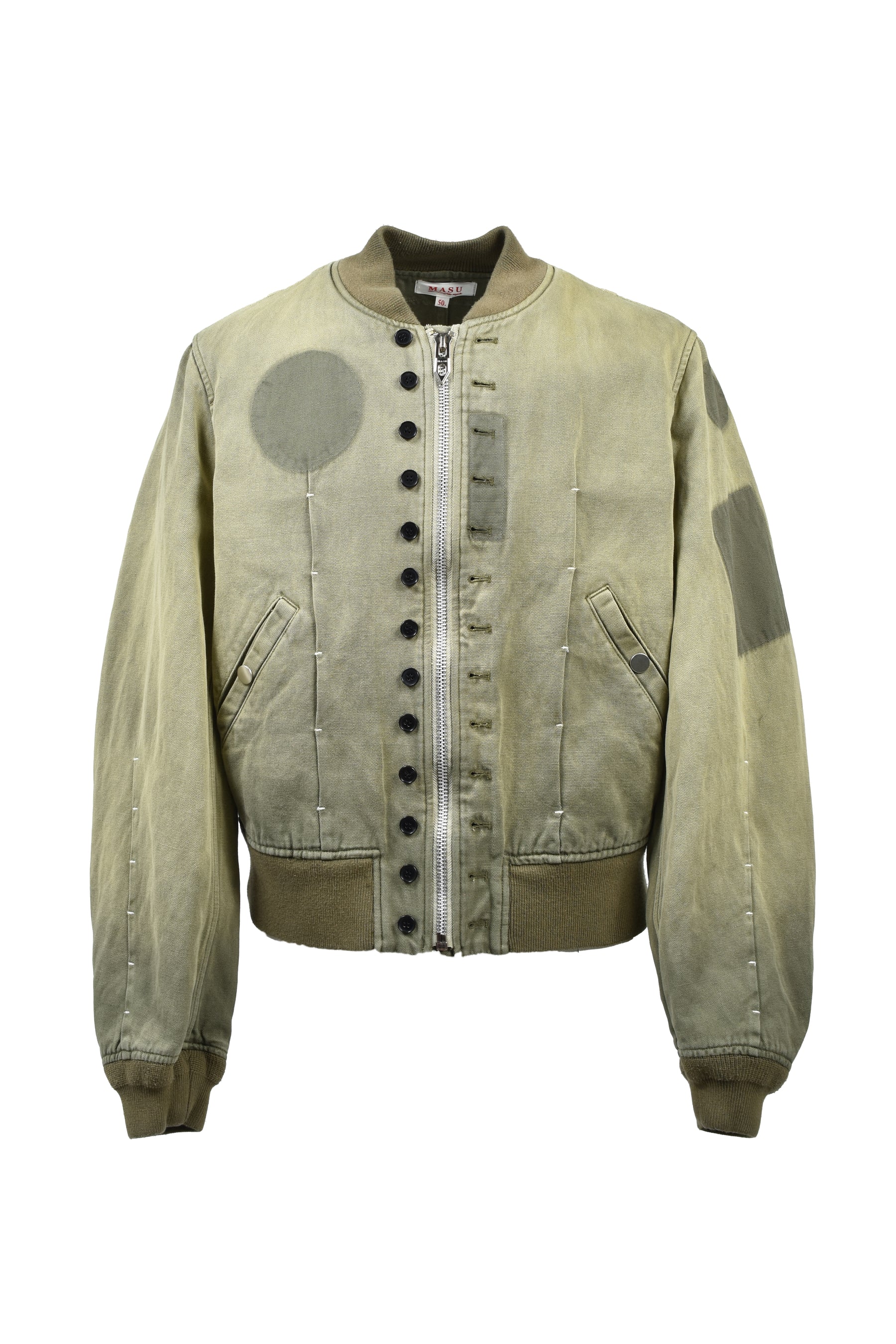 VICTORIAN BOMBER JACKET / SAGE GRN