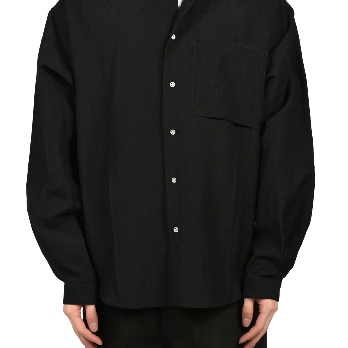 BIBLIOTHERK ビブリオテーク SS26 SHIRTS / BLK - NUBIAN ヌビアン