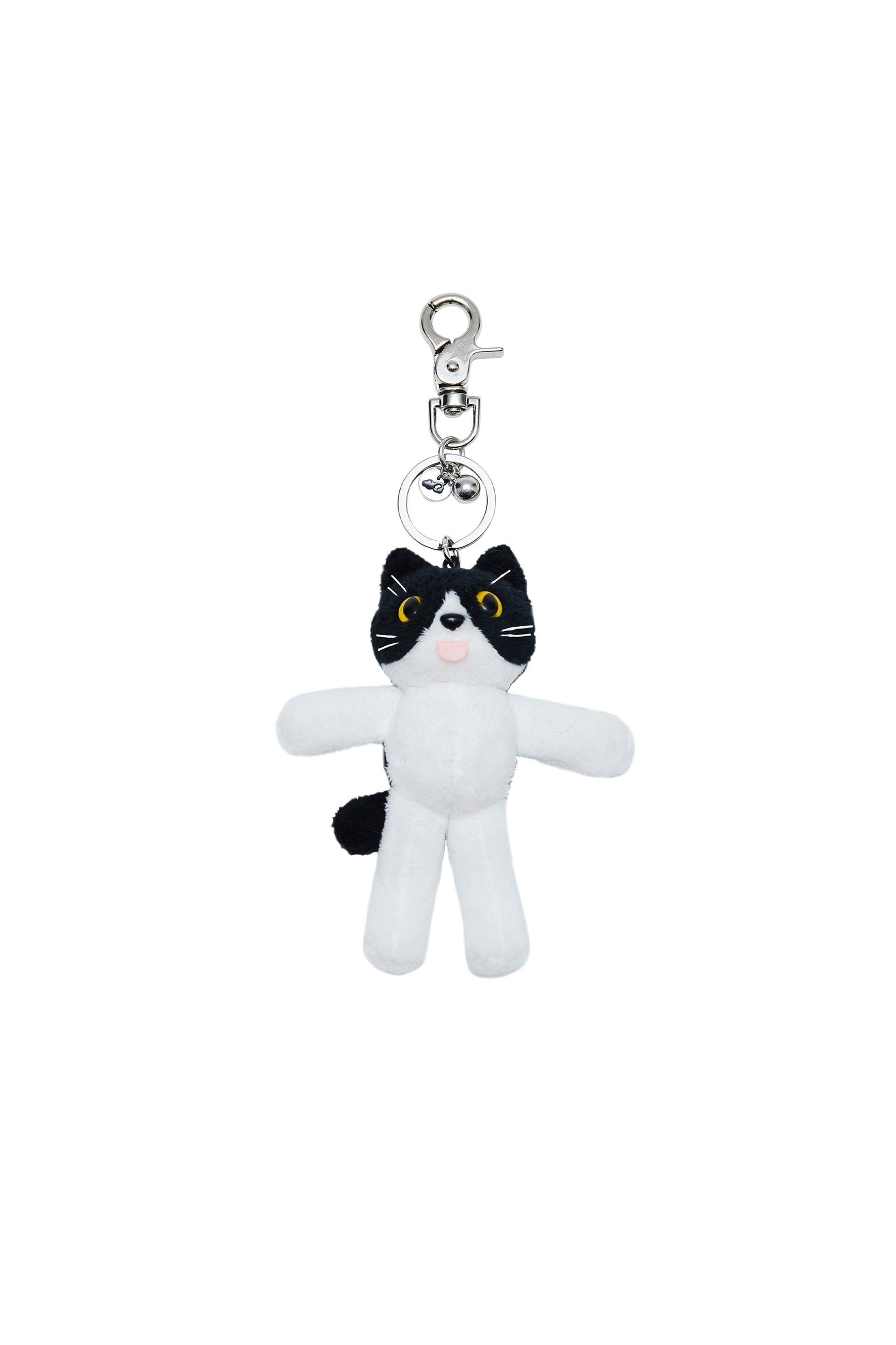 AEGIE KEY RING / BLACK WHITE