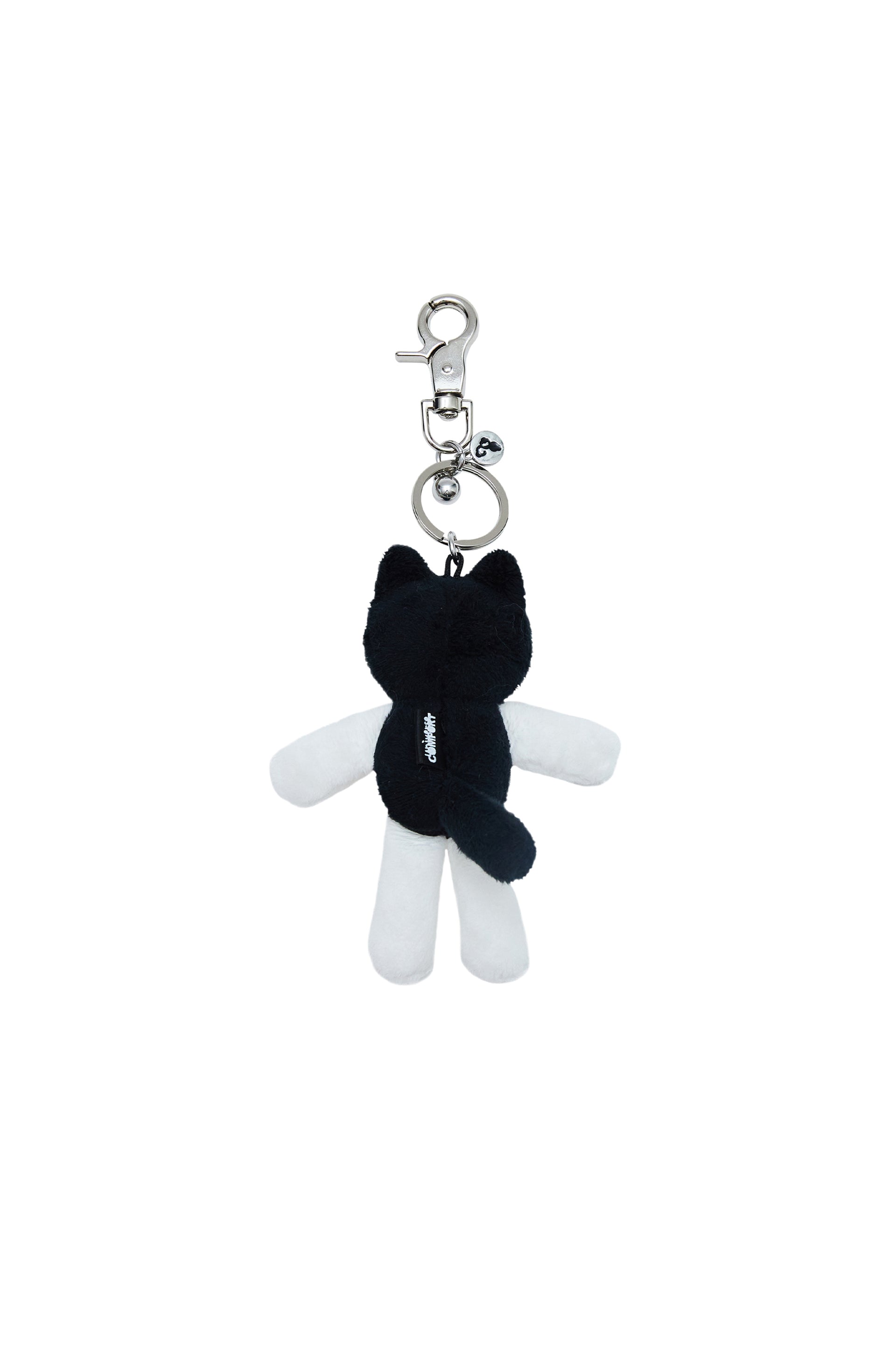 AEGIE KEY RING / BLACK WHITE
