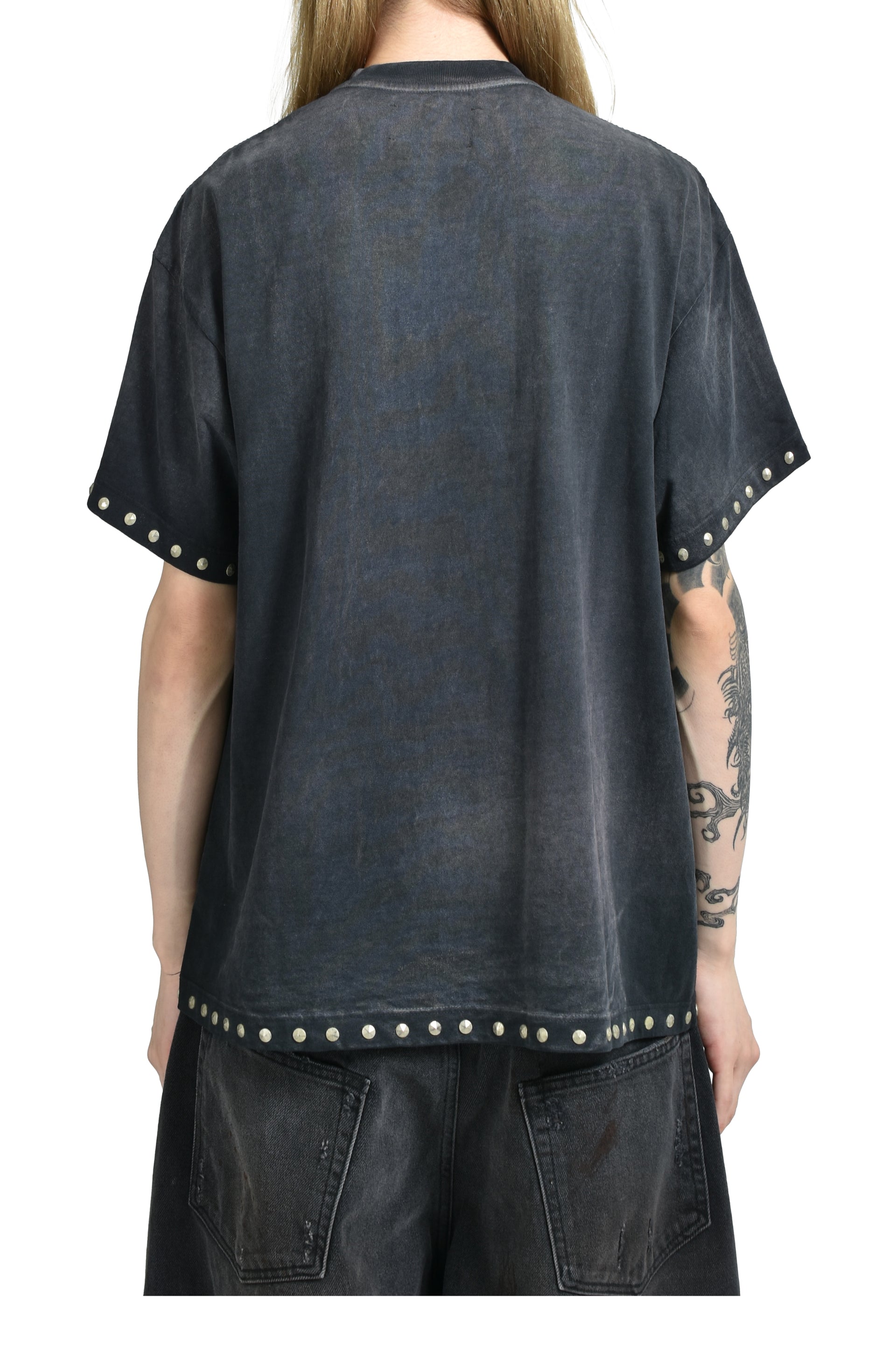 POSITIVE ENERGY TEE / WASHED BLK