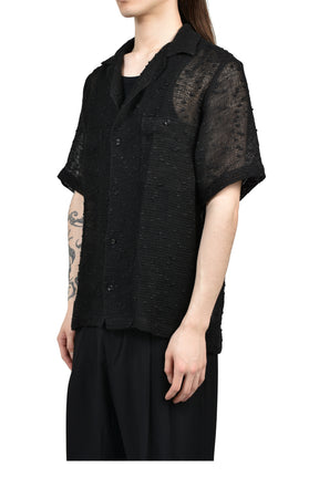 DEXTER SHIRT / BLK MESH