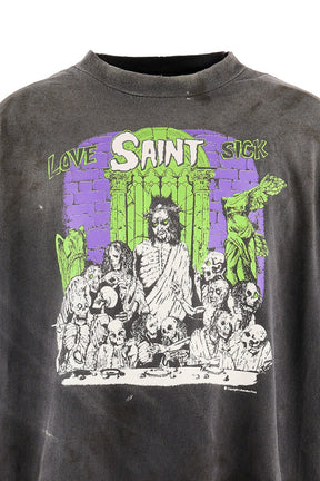 SS T-SHIRT/LOVE SICK / BLK
