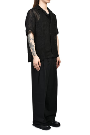 DEXTER SHIRT / BLK MESH