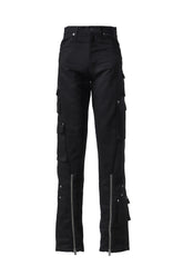 DEFINITE DENIM TROUSERS / BLK