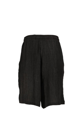 SMILE SHORTS UNISEX / WASHED BLK