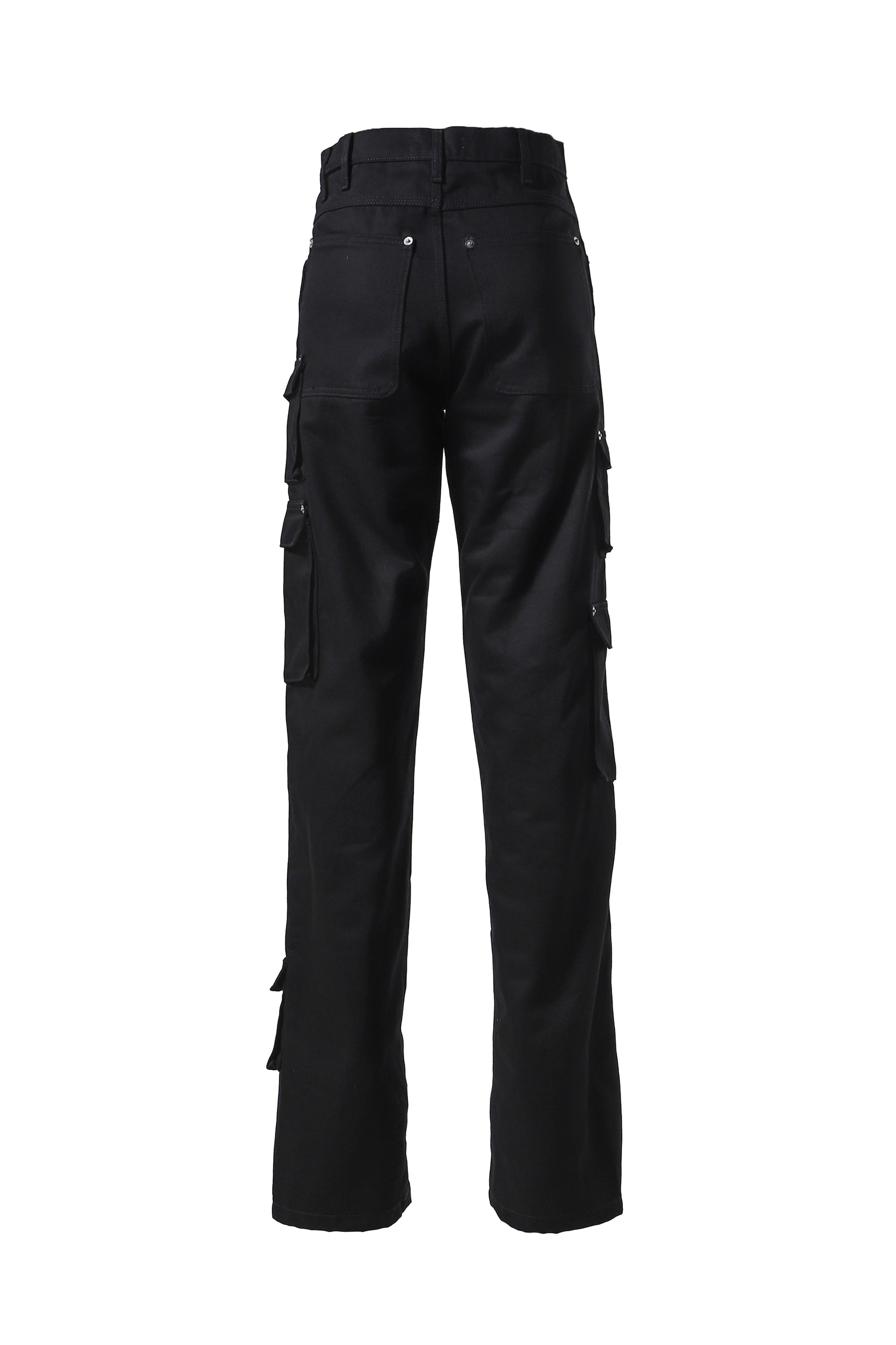 DEFINITE DENIM TROUSERS / BLK