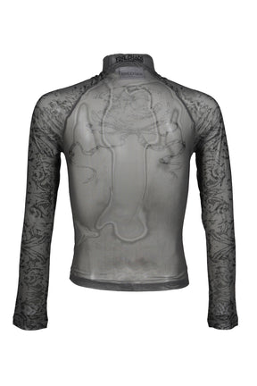 SWORD ART MESH TOP / GRY