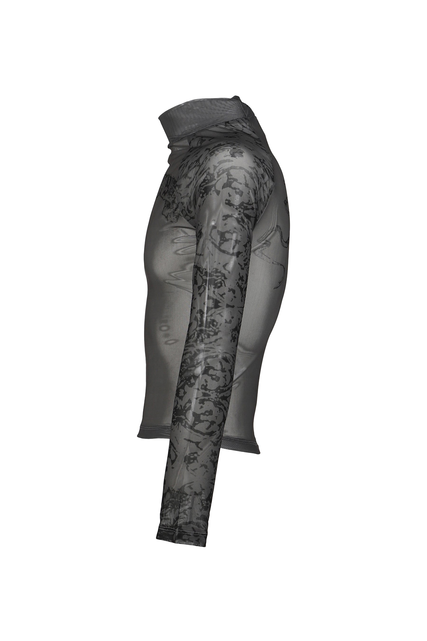 SWORD ART MESH TOP / GRY