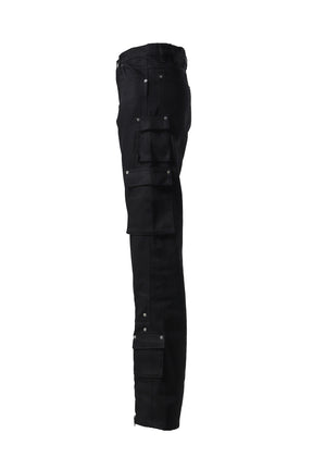 DEFINITE DENIM TROUSERS / BLK