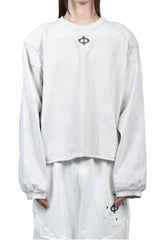 SKOOT PADDED LONG SLEEVE / WHT