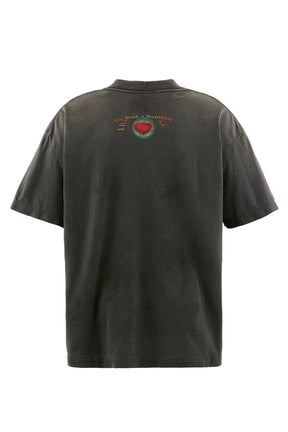 SS T-SHIRT/HEART / BLK