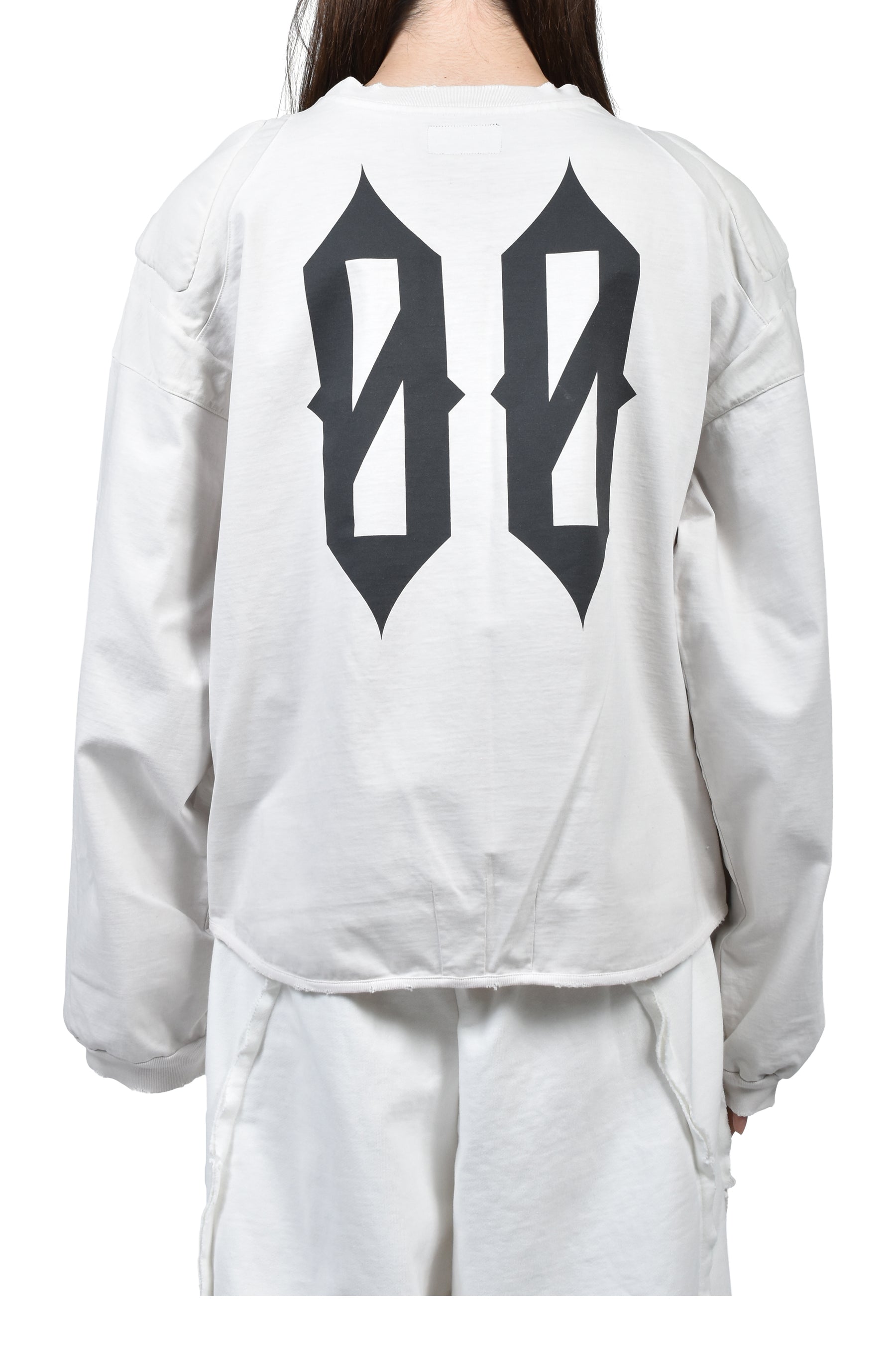 SKOOT PADDED LONG SLEEVE / WHT