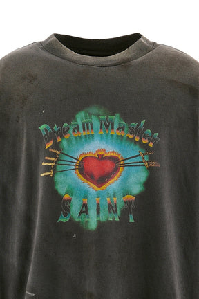 SS T-SHIRT/HEART / BLK