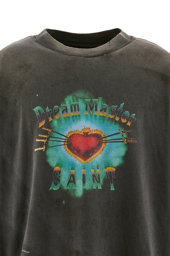 SS T-SHIRT/HEART / BLK