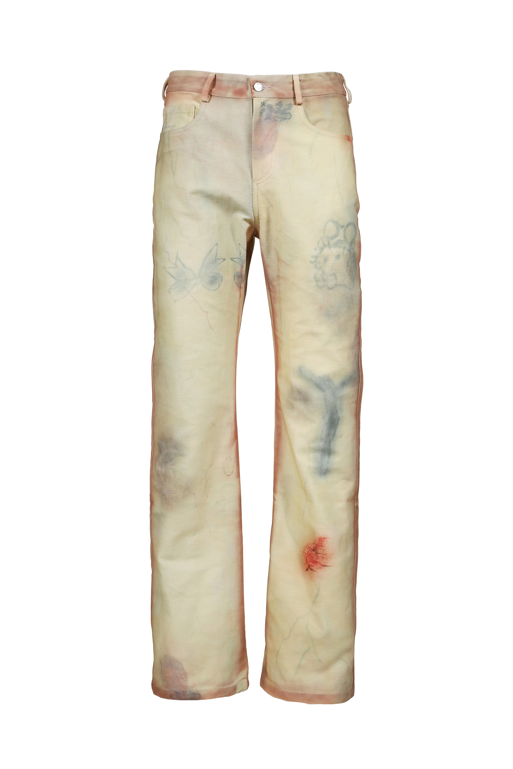 SKIN PANTS / OFF WHT