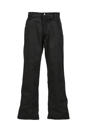 UNDERGROUND CUT OUT PANTS / BLK OIL 