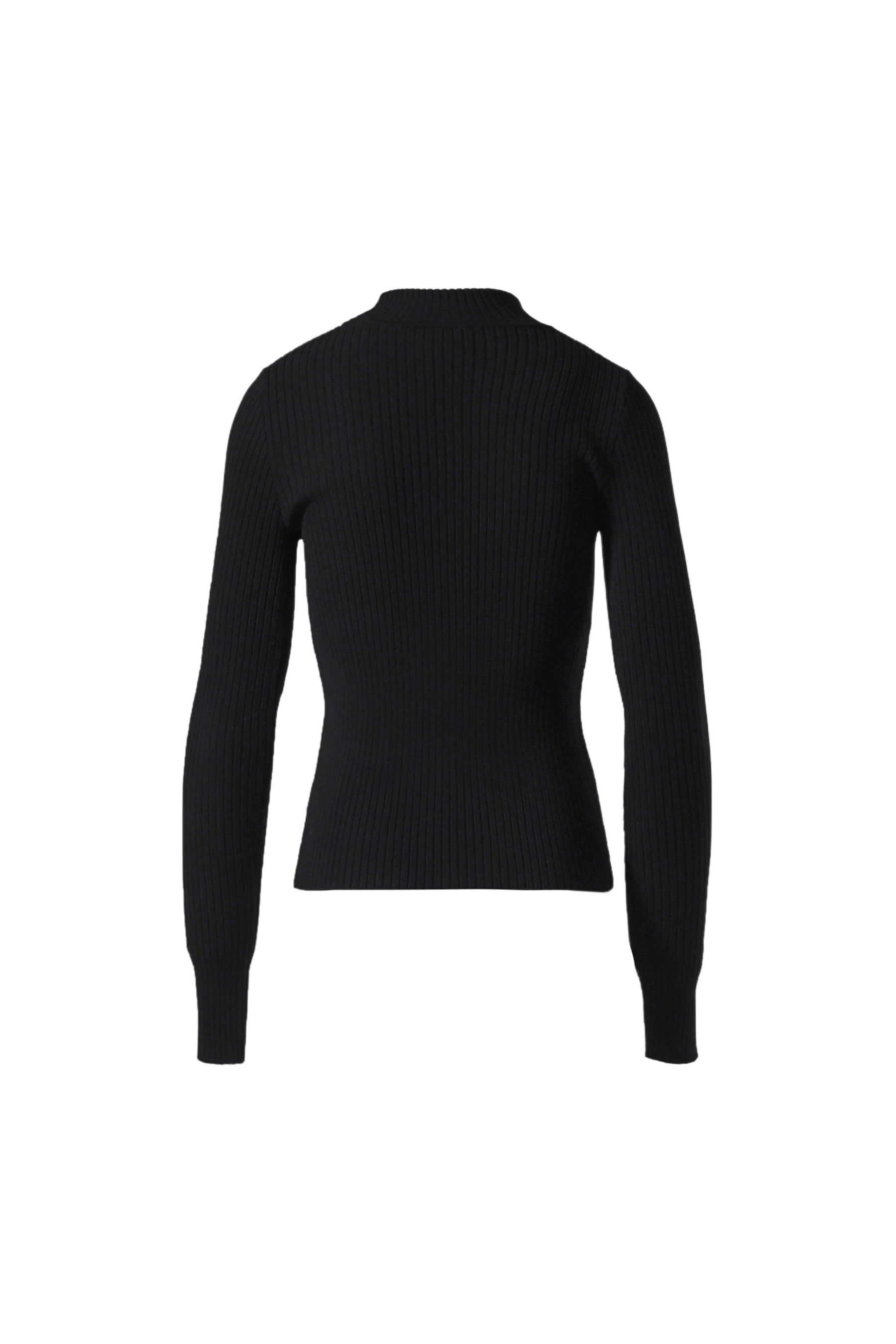 REEDITION KNIT LS JUMPER / BLACK