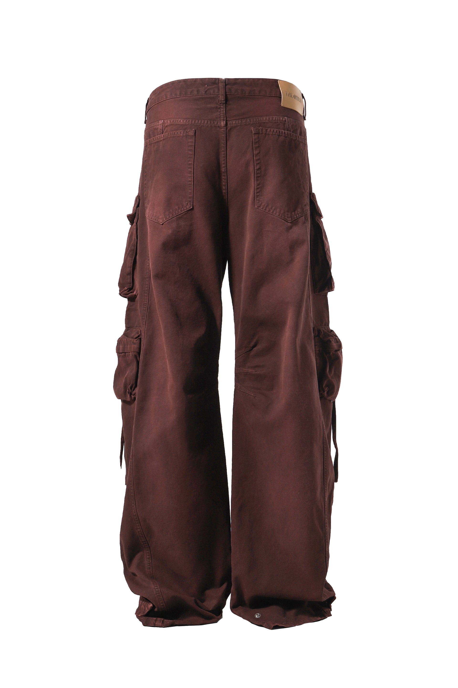 THE ATTICO PANTALONI LUNGHI 'FERN / RED