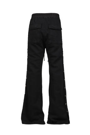 WIDE PUSHER PANTS / BLK