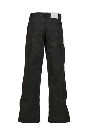 UNDERGROUND CUT OUT PANTS / BLK OIL 
