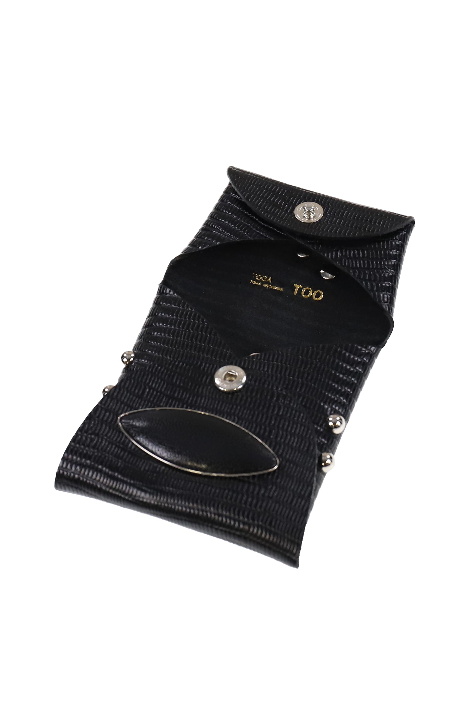 POUCH CHARM BOO / BLK