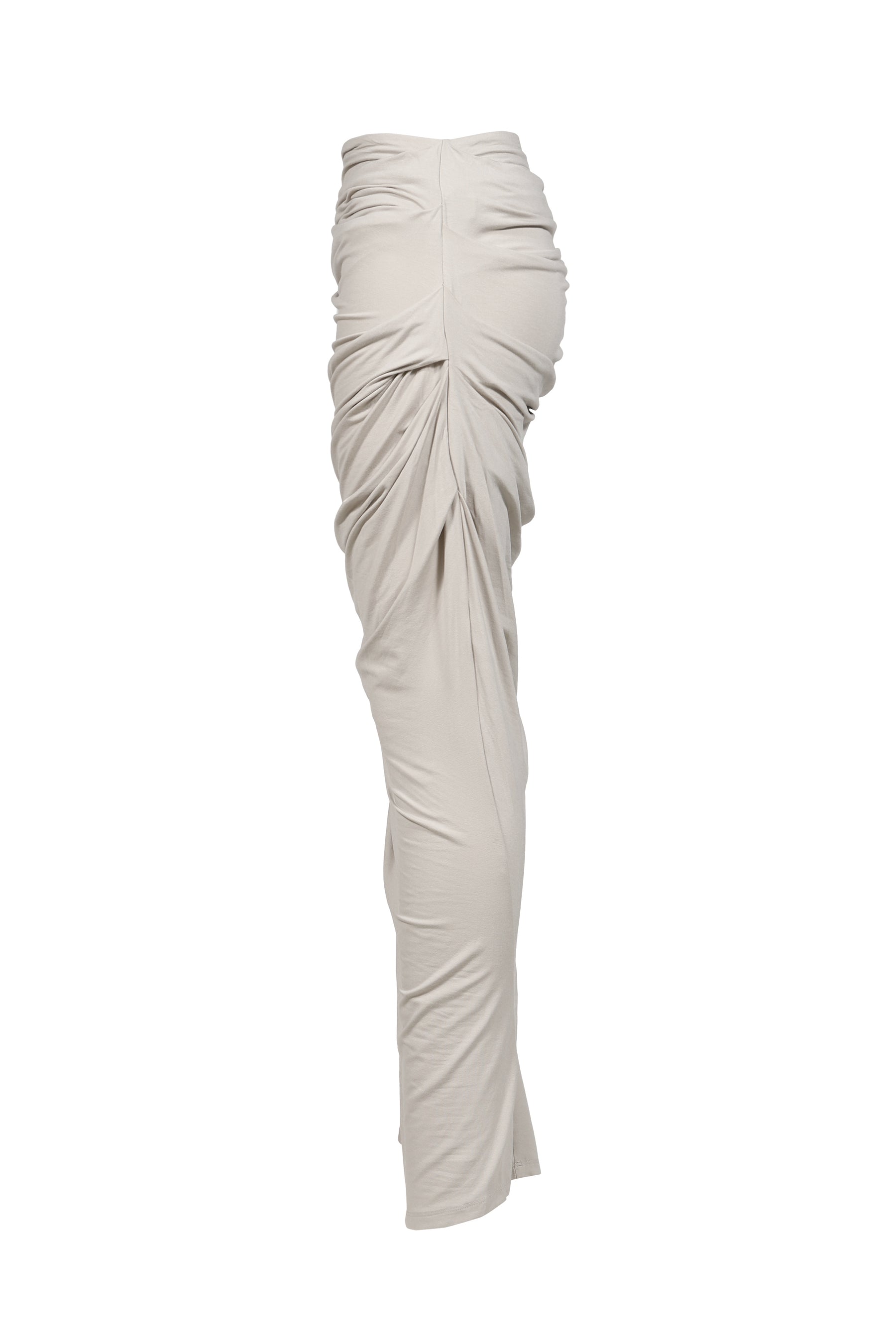DRAPE SKIRT / STONE