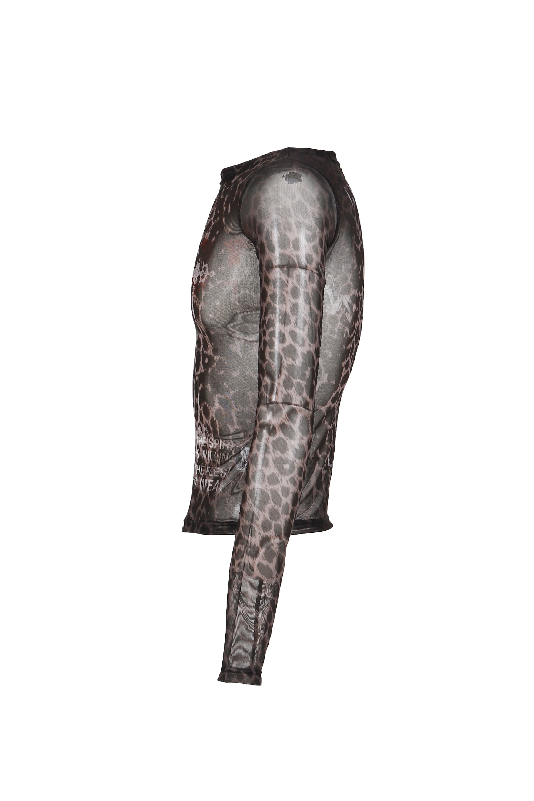 FERAL MESH SHIRT / LEOPARD